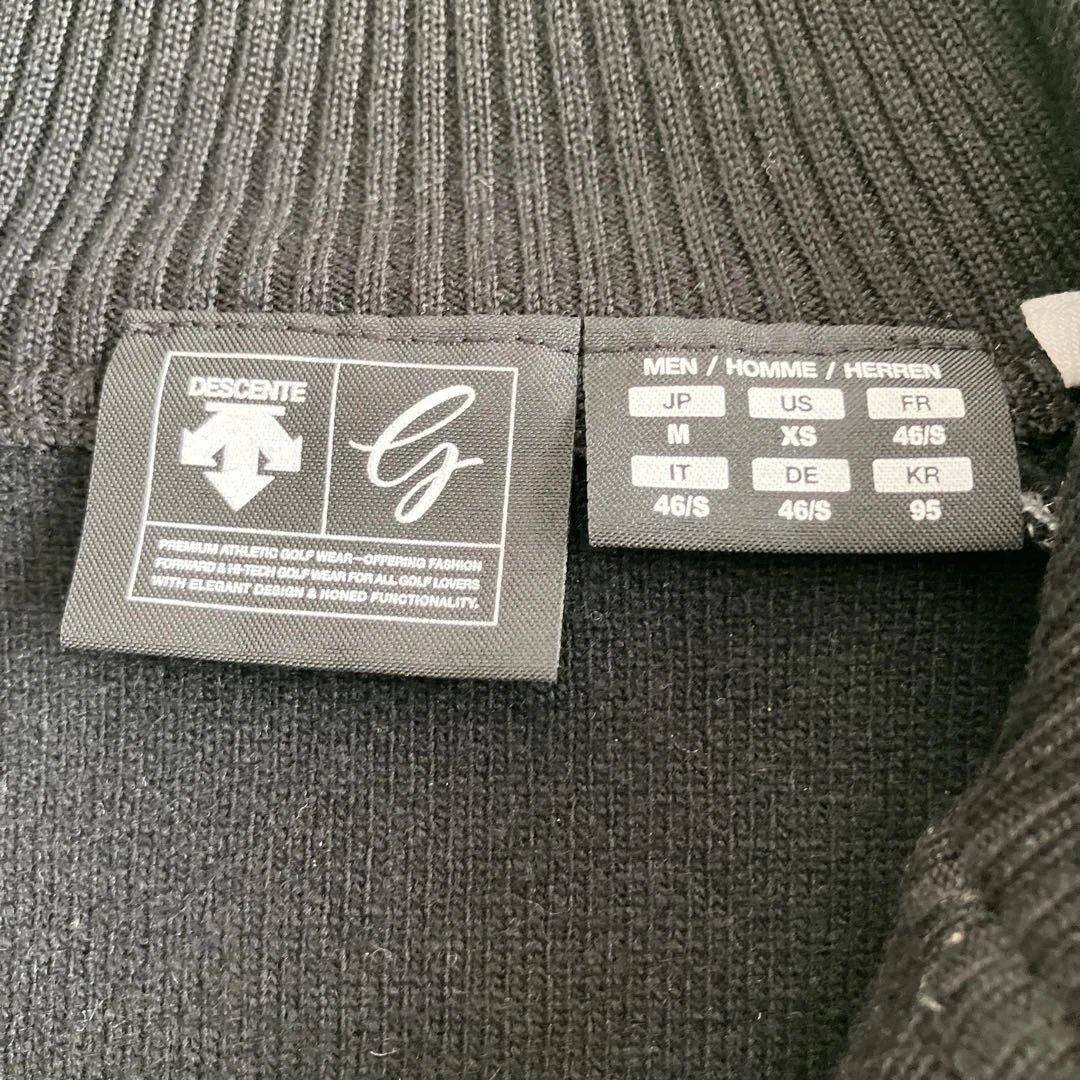 DESCENTE GOLF ジップニットウェア　デサントゴルフ　M