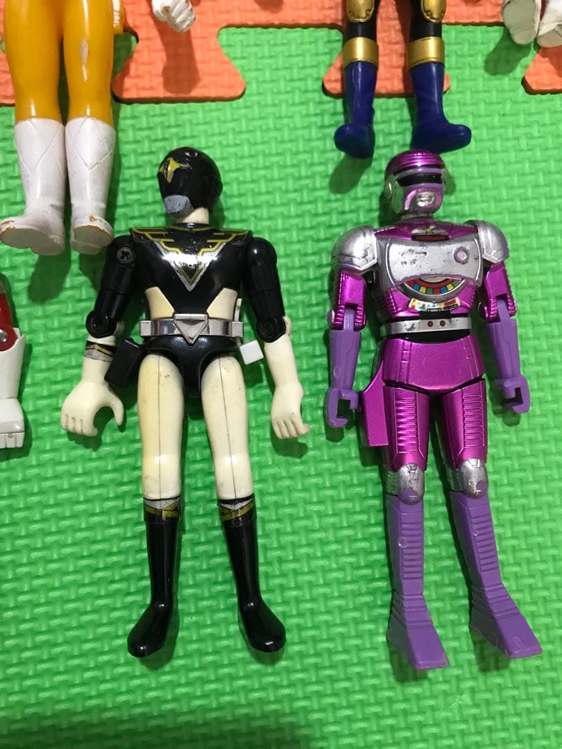 戦隊モノ　ヒーロー　ソフビ　フィギュア　セット