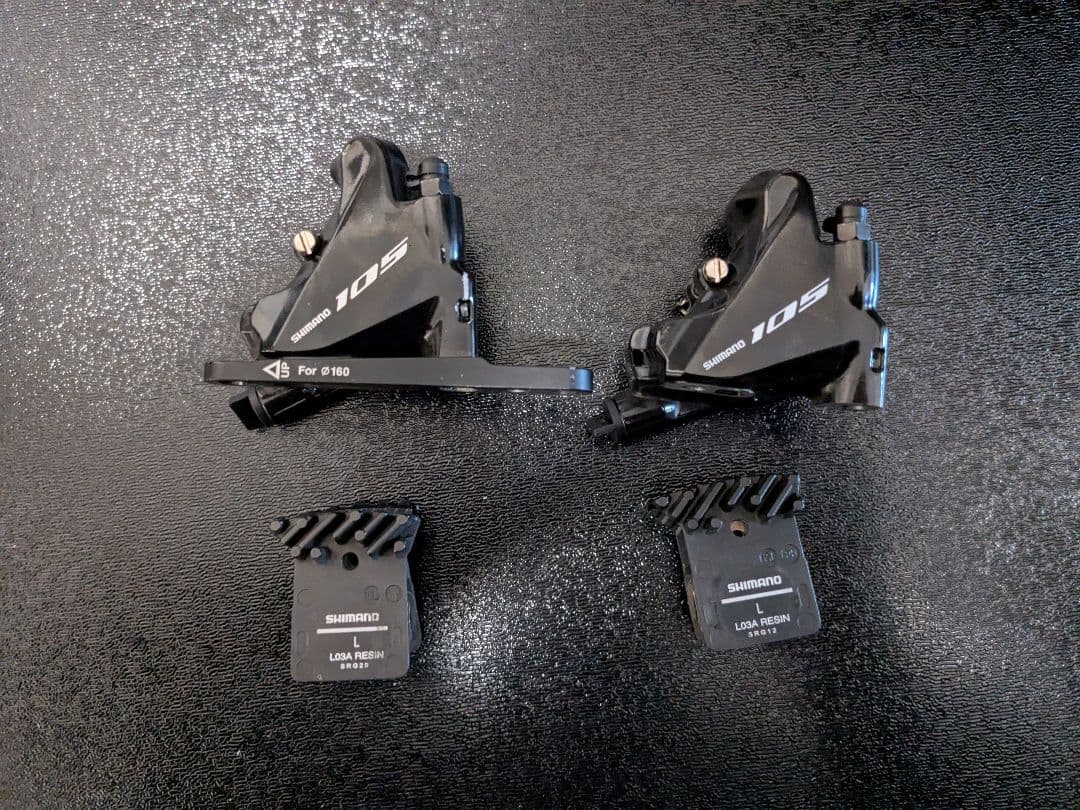 Shimano 105 r7020 油圧sti＆ブレーキキャリパー