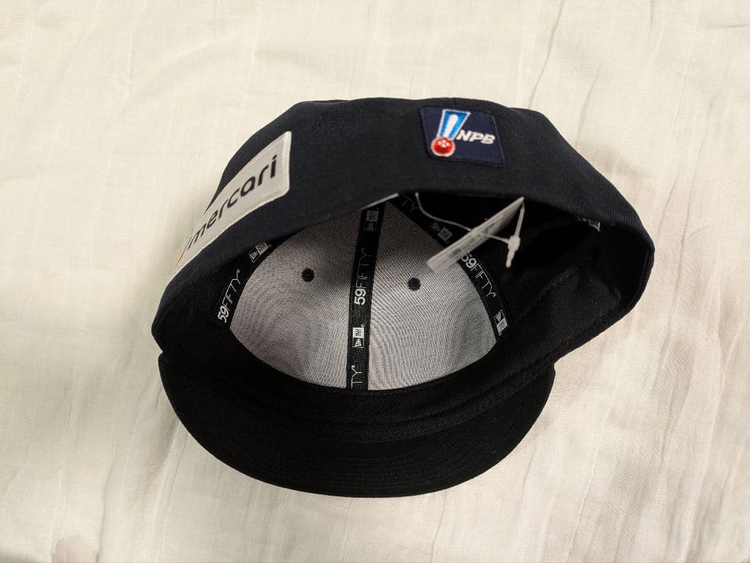 Buffaloesスポンサーワッペン付きオーセンティックキャップ （7 3/8）