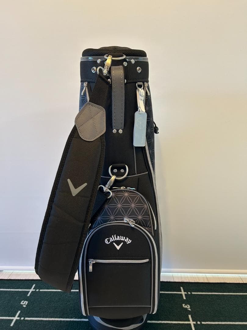 美品！Callaway Solaireキャディーバックのみ／フード・名前タグ付付