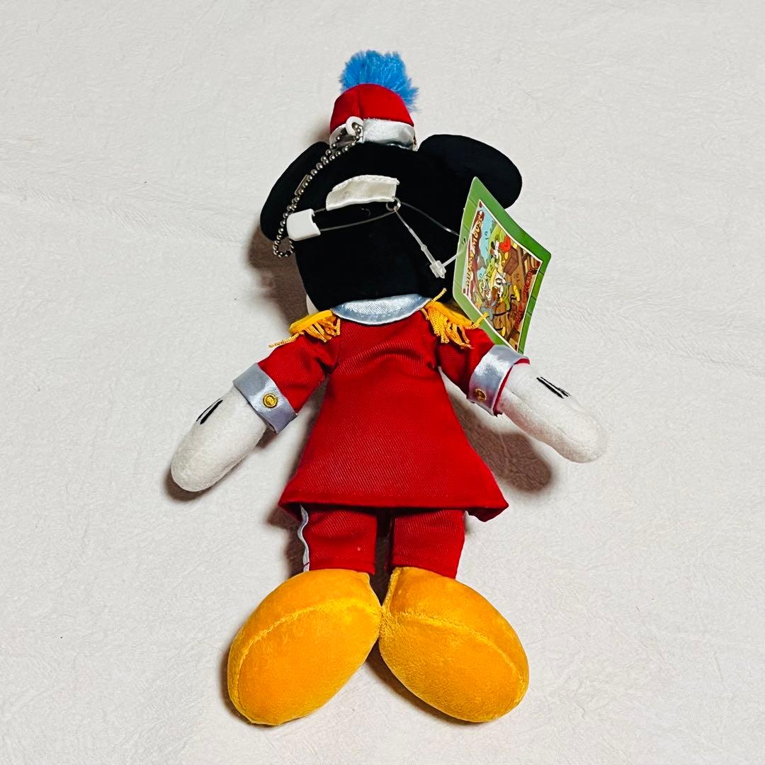 ディズニー　ミッキー　蒸気船ウィリー　大演奏　ぬいぐるみバッジ　ぬいば