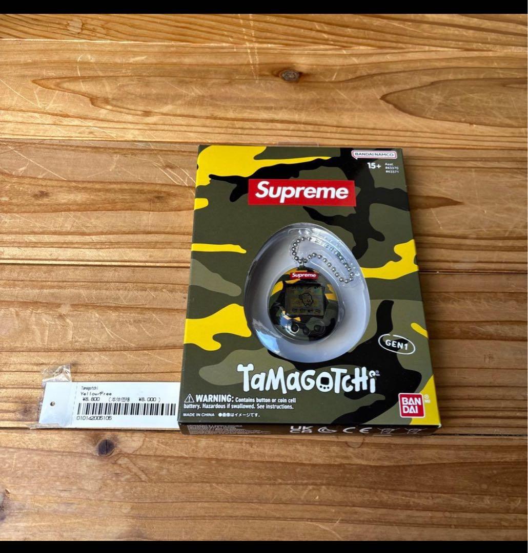 【新品未開封】Supreme シュプリームBANDAINAMCOたまごっちイエロ