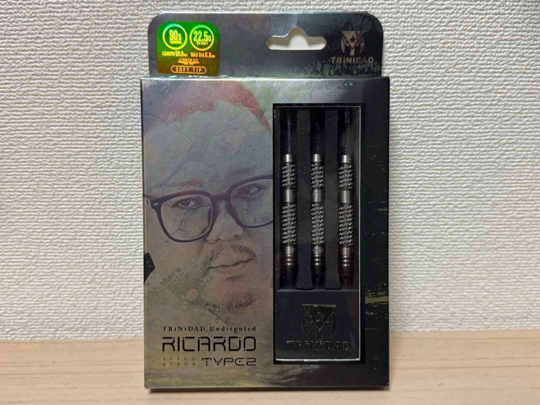 【美品】リカルド タイプ2 浅田斉吾モデル エスダーツ限定モデル 2BA