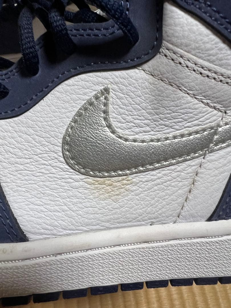 Nike Air Jordan ネイビー/ホワイト シューズ