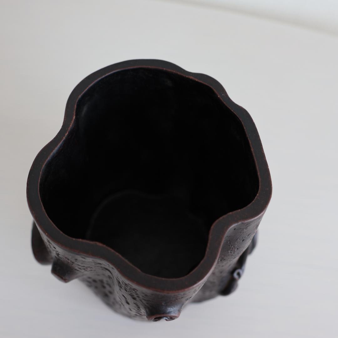 石彫刻花瓶 紫砂筆筒 ⻲型硯 まとめ売り