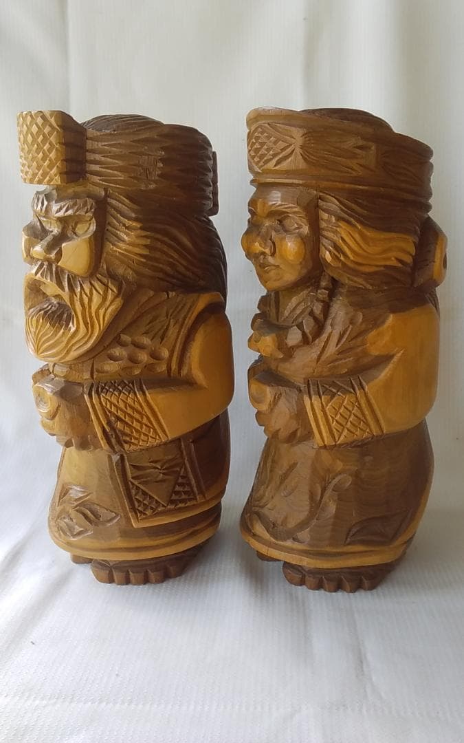 ニポポ アイヌの夫婦人形 (ヴィンテージ)