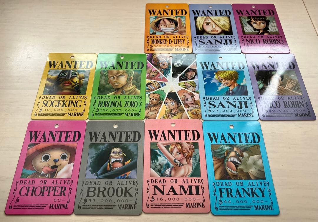 【レアアイテム】ワンピース メタル手配書Colorful（カラフル）