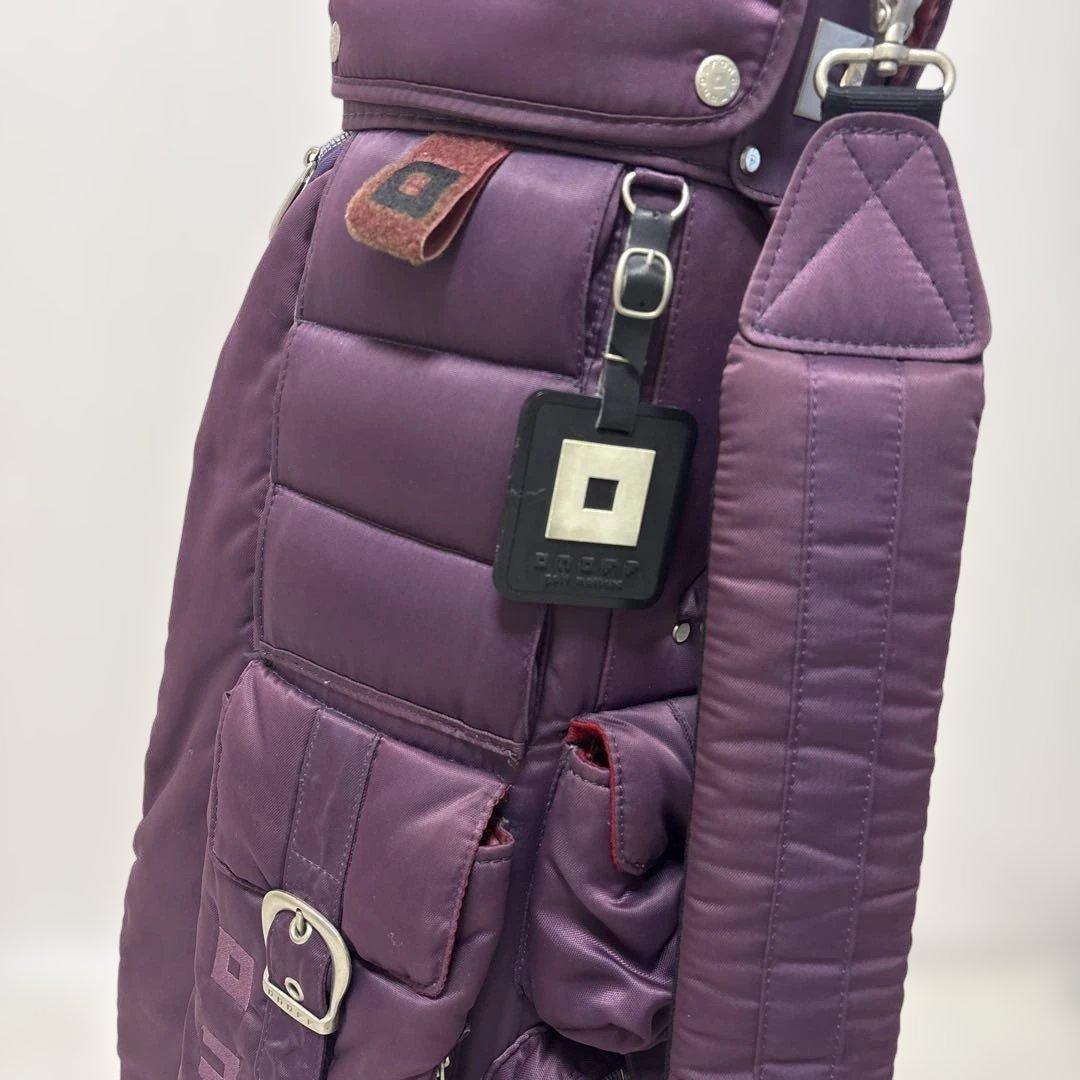 ONOFF オノフ キャディバッグ 9.0型 パープルキャディバッグ