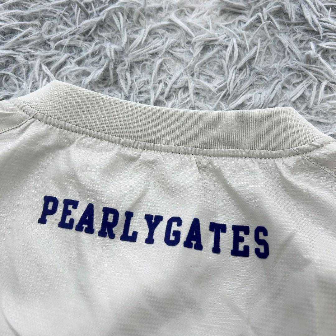 美品　パーリーゲイツ　スニード　ジャケット　プルオーバー　蓄熱　グレー　サイズ2