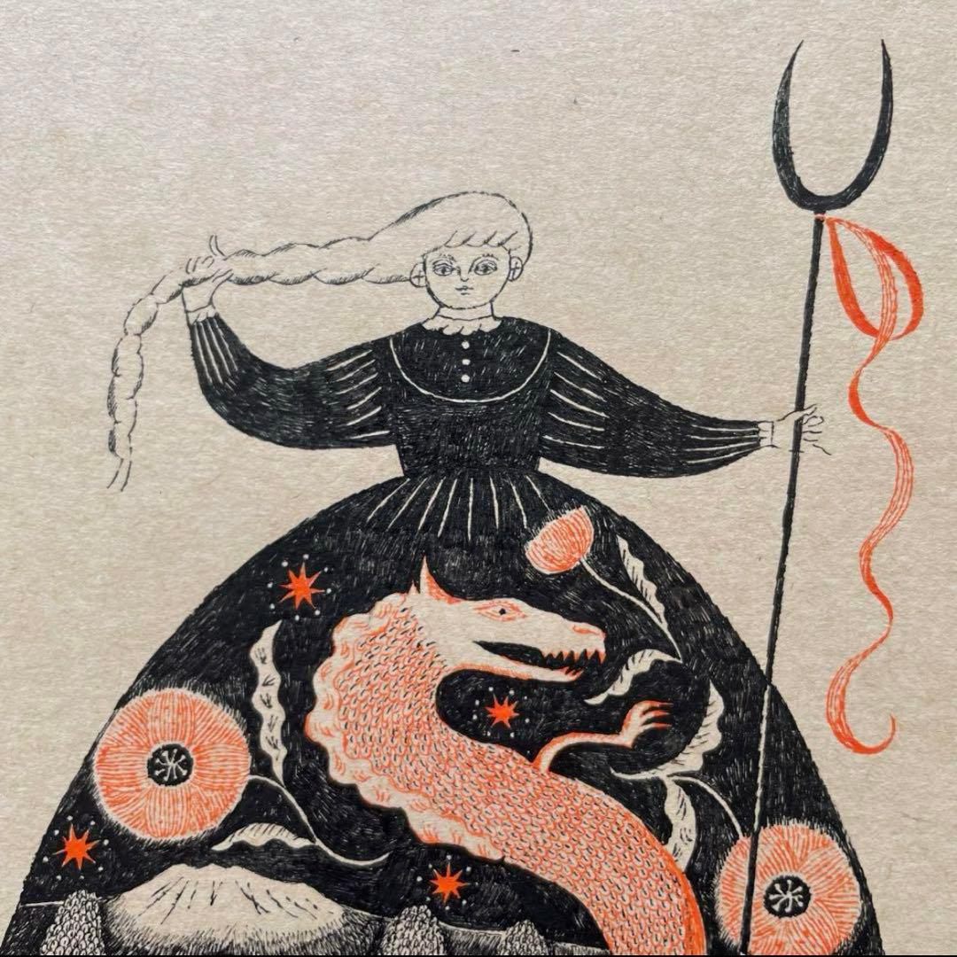 原画 杉本さなえ SANAE SUGIMOTO Dragon Skirt