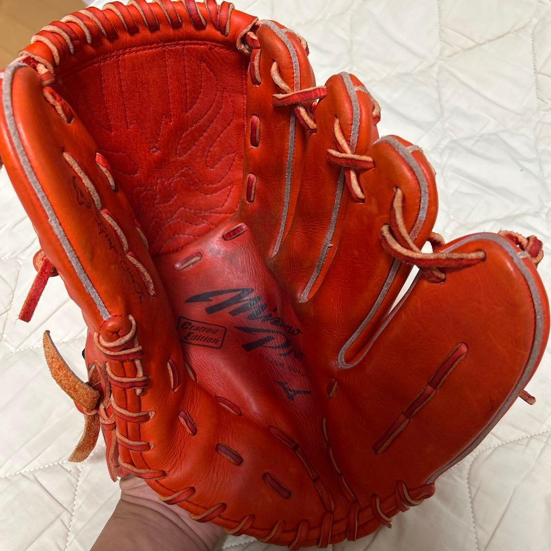 『ミズプロ』ピッチャー用グローブ軟式即戦力　最終価格