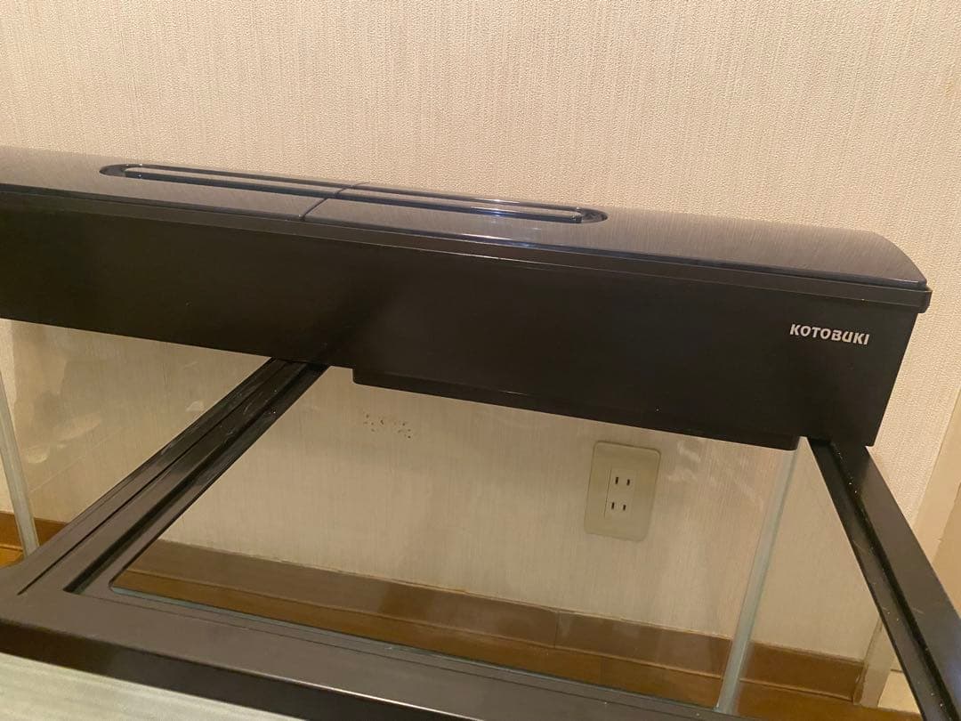 大型ガラス水槽 W900、LED、ポンプ、ヒーターなど全て一式 ※現物引渡しのみ