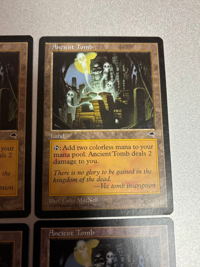 MTG Ancient Tomb 古えの墳墓 4枚セット 英語版
