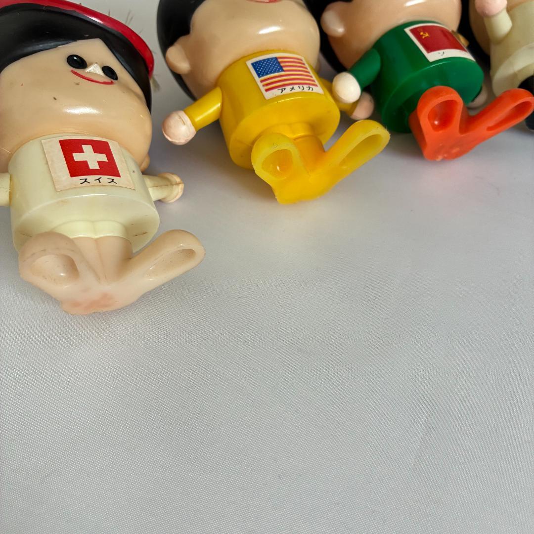 【昭和レトロ】　世界のナショナル坊や 貯金箱 ハイトップ 松下電器 ノベルティ