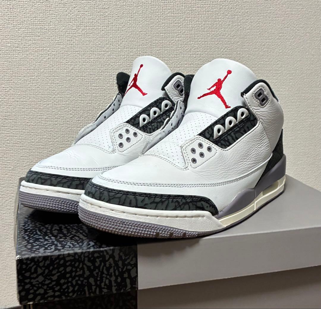 【箱付】ナイキ エアジョーダン3 レトロ \