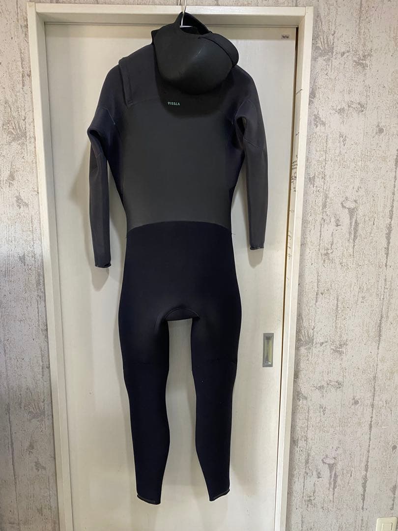 visslaフード付き5/4mmフルスーツLサイズ