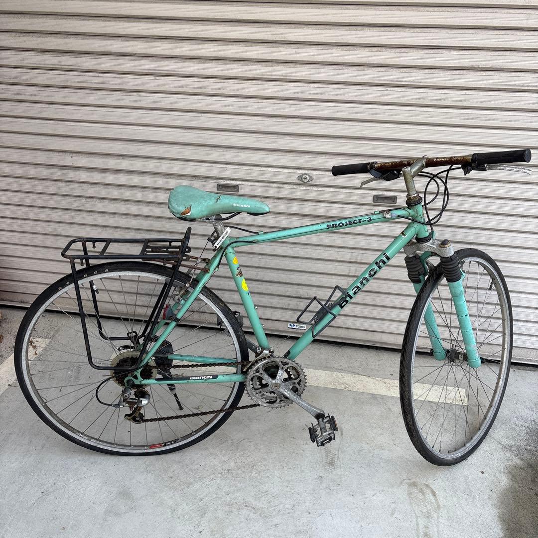 ジャンク品　Bianchi クロスバイク　project-3