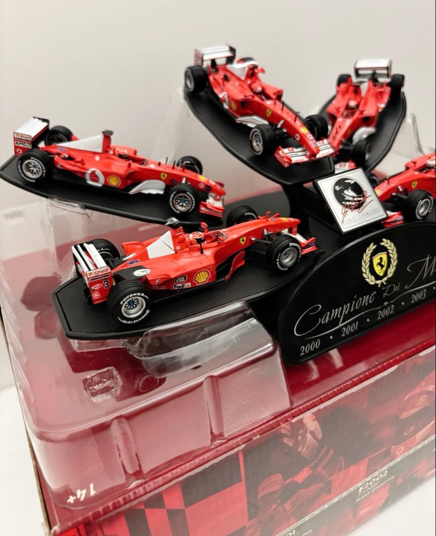 ホットウィール 1/43 フェラーリシューマッハ チャンピオンシップコレクション