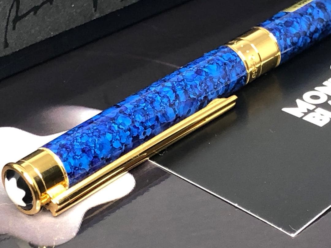⭐️モンブラン⭐️幸運パワー美の頂点ラピスデザイン入手困難逸品⭐️ノブレス・ドウエ金装