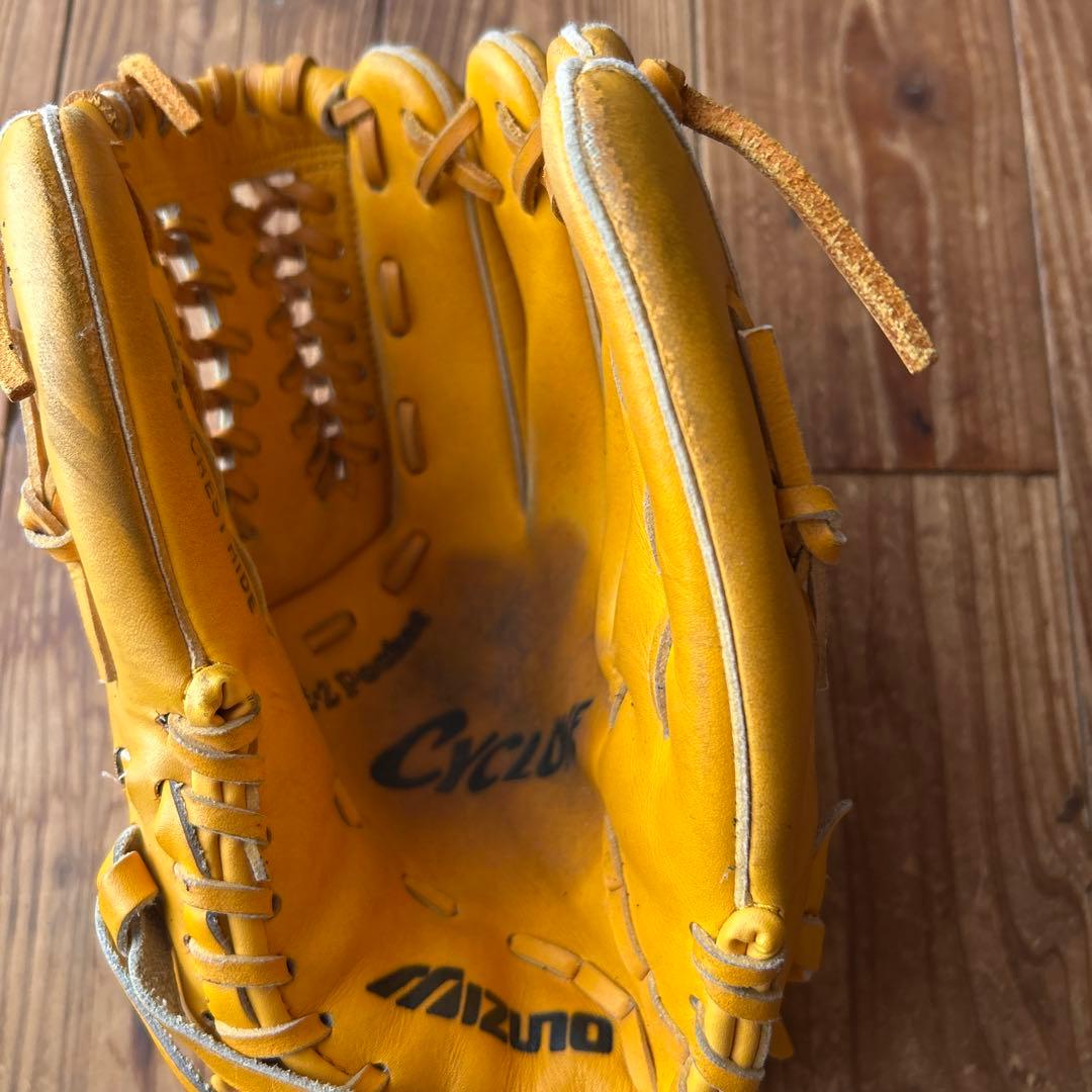 Mizuno Lite Flex 軟式グローブ イエロー