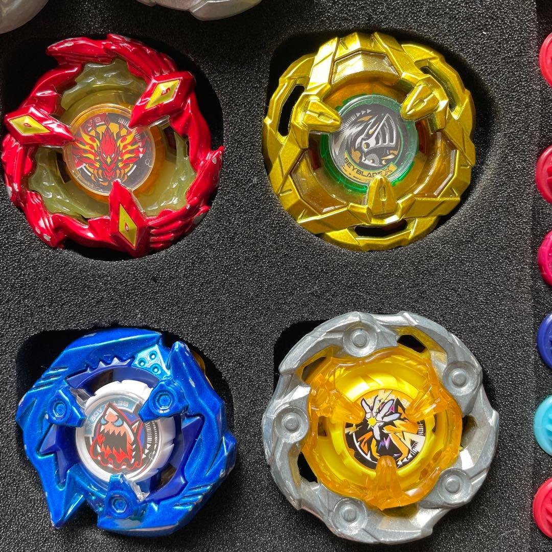 【BEYBLADE】ベイブレードX 引退品 優勝景品 レア 希少 ケース込み