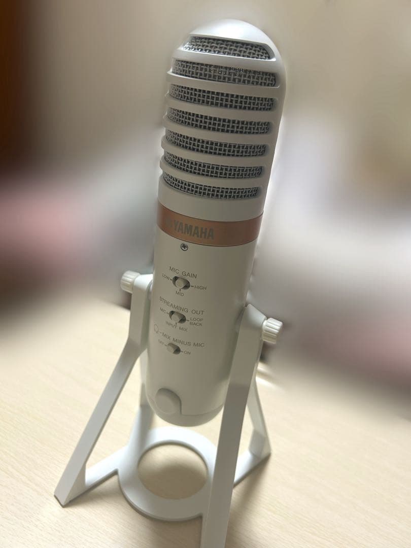 YAMAHA AG01 コンデンサーマイク ホワイト