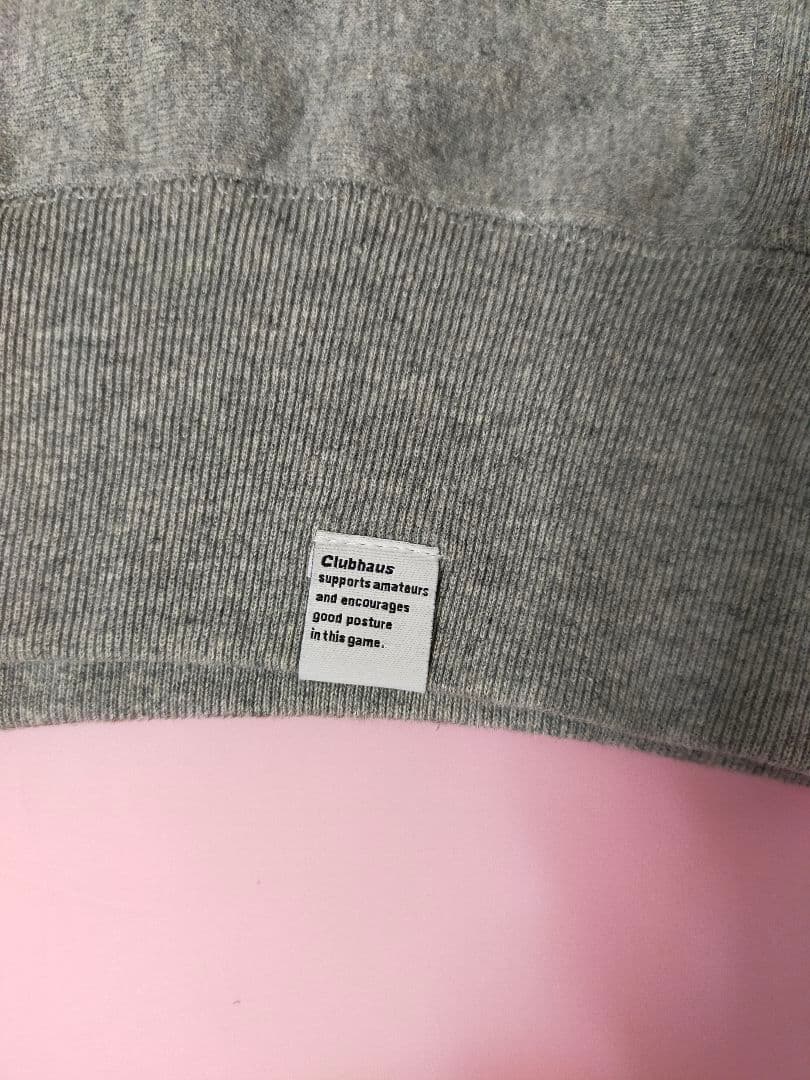 CLUBHAUS マルボン　トレーナー グレー