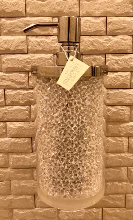 《クリッシモ》8万3160円　高級ディスペンサー　スワロフスキー　容器
