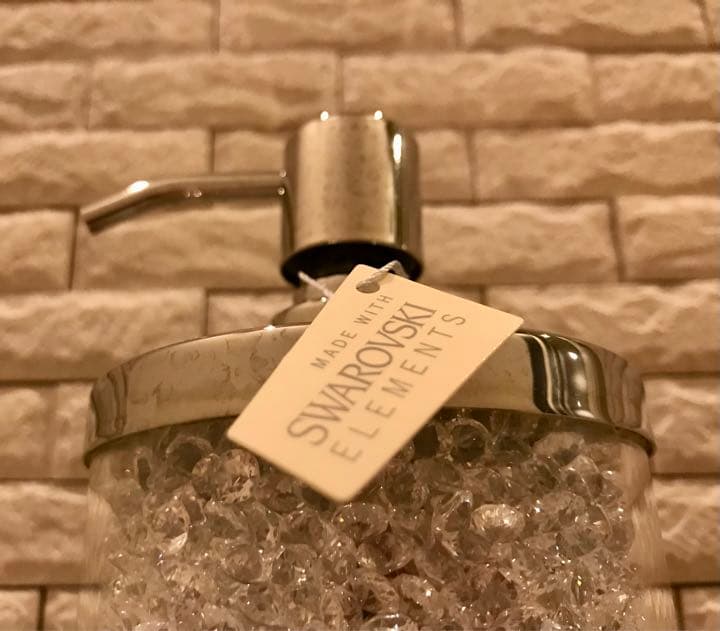 《クリッシモ》8万3160円　高級ディスペンサー　スワロフスキー　容器