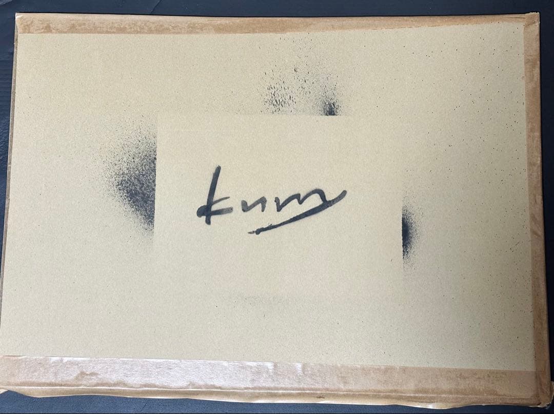 kurry シルクスクリーン LOVE シザーハンズ