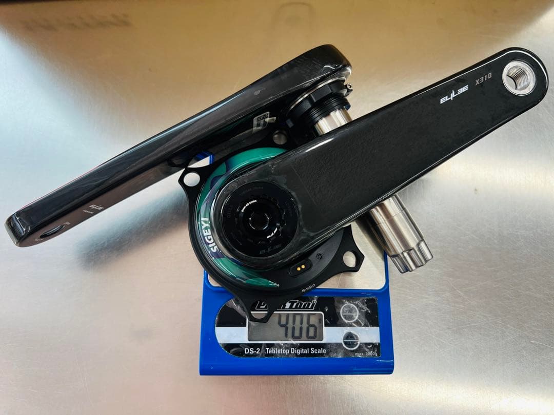 xxeチタンシャフトとsigeyiパワーメーター