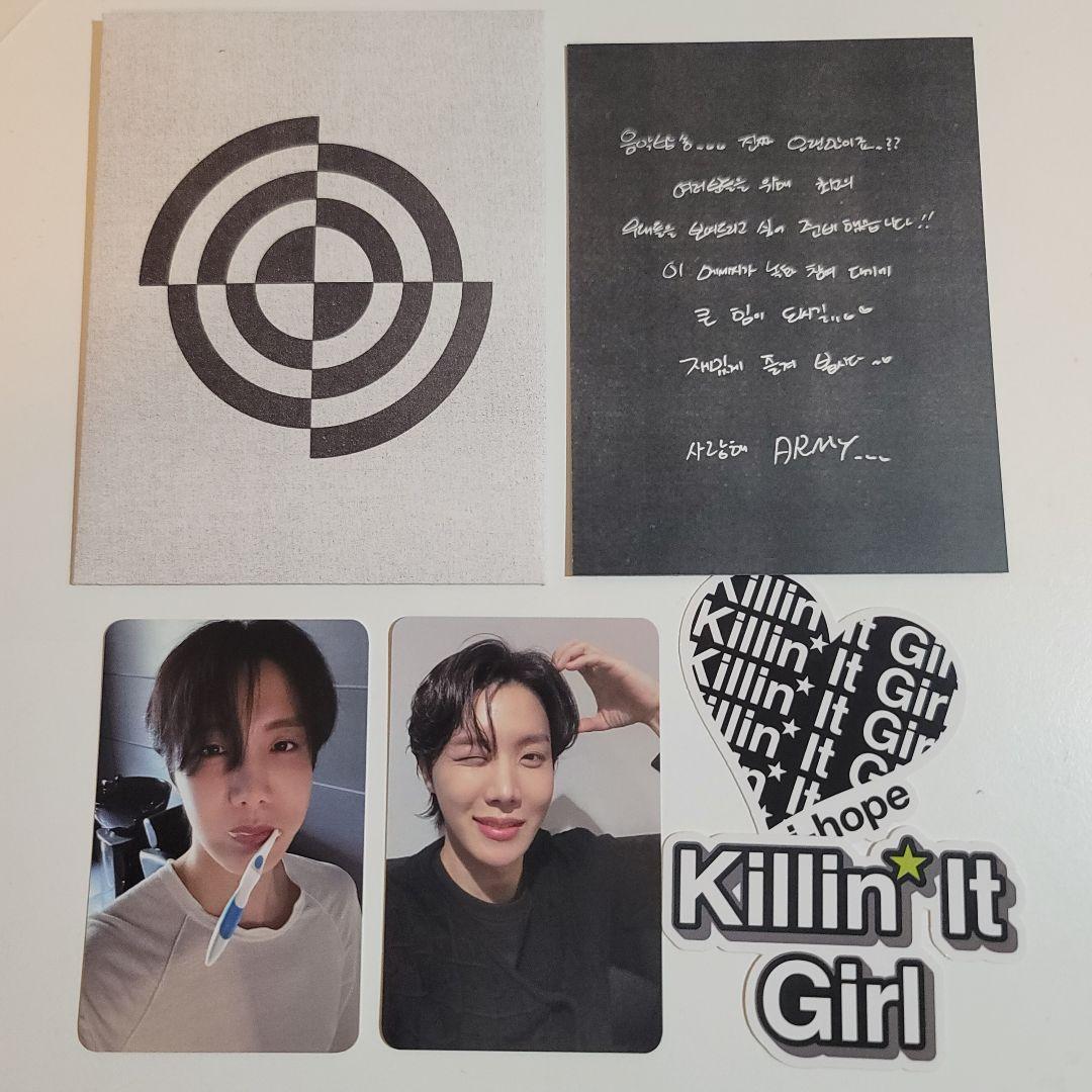 BTS J-HOPE Killin It Girl サノク ギフト トレカ 公式