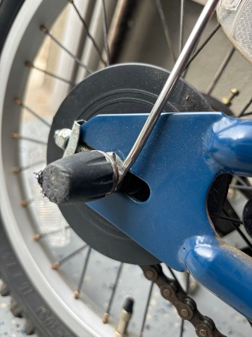 Jeep 送料込み キッズ自転車 青 バスケット付き さいたま市