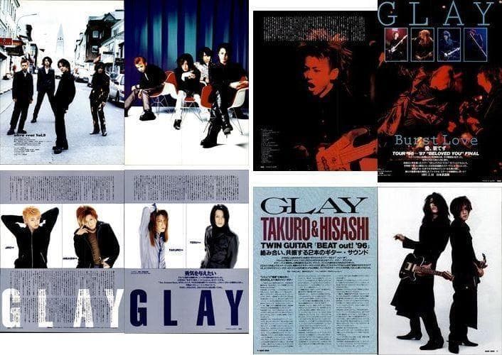 GLAY 雑誌 切り抜き 520P デビュー～TERU HISASHI JIRO
