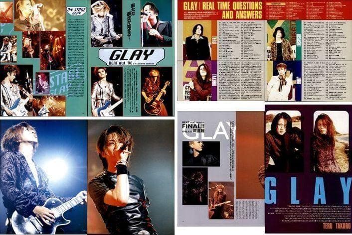 GLAY 雑誌 切り抜き 520P デビュー～TERU HISASHI JIRO