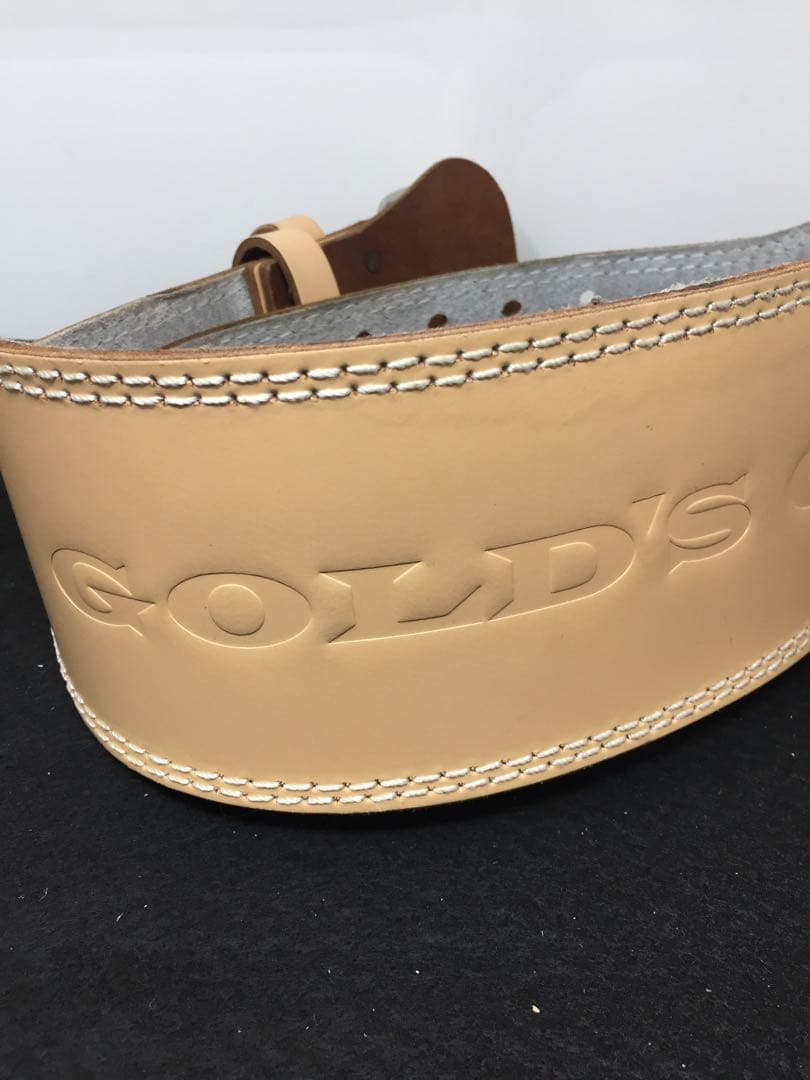 ゴールドジム トレーニングベルト パワーベルト Lサイズ GOLDS GYM