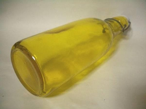 戦前　戦後　空き瓶　栓付き　和ガラス　昭和レトロ　大正　気泡　型吹　吹き硝子