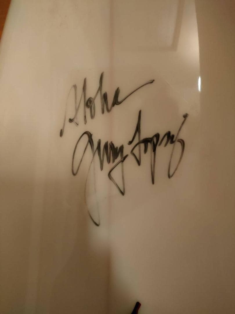 ジェリーロペス yuサーフボード貴重な 直筆サイン！送料込み！