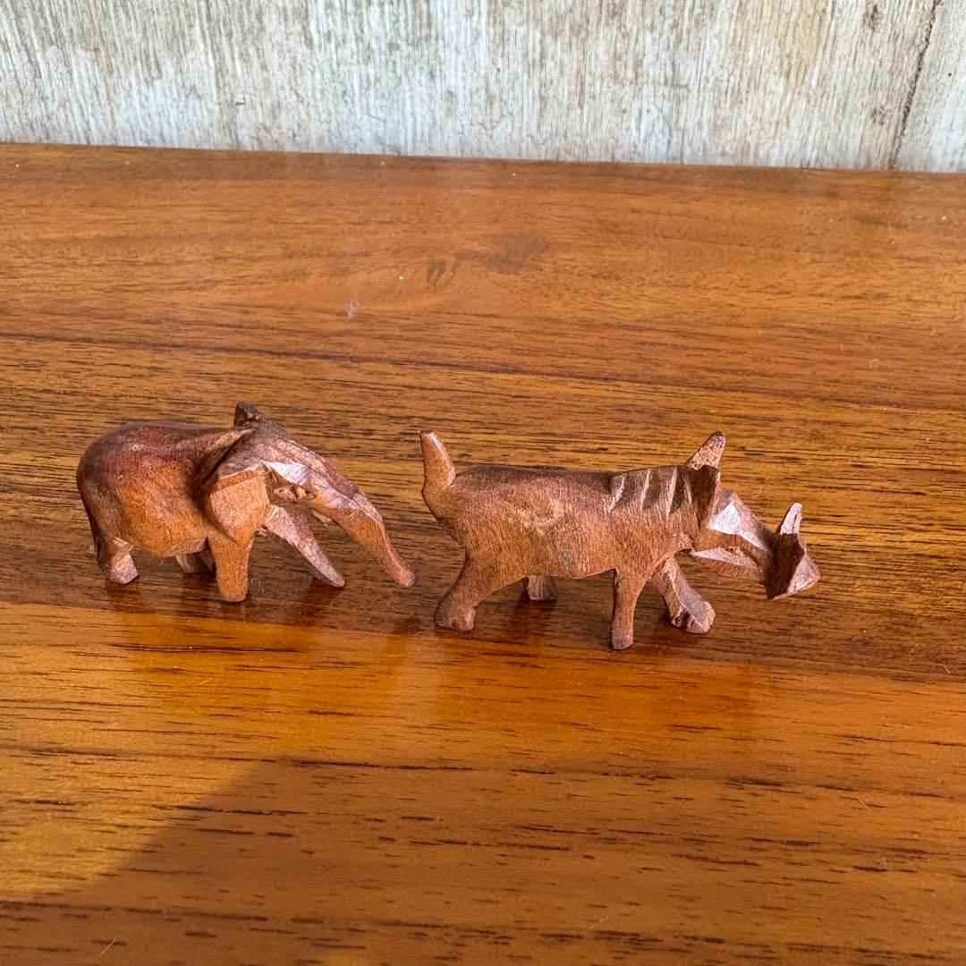 ヴィンテージ プリミティブアート アフリカ民藝 木彫り アニマルオブジェ　まとめ