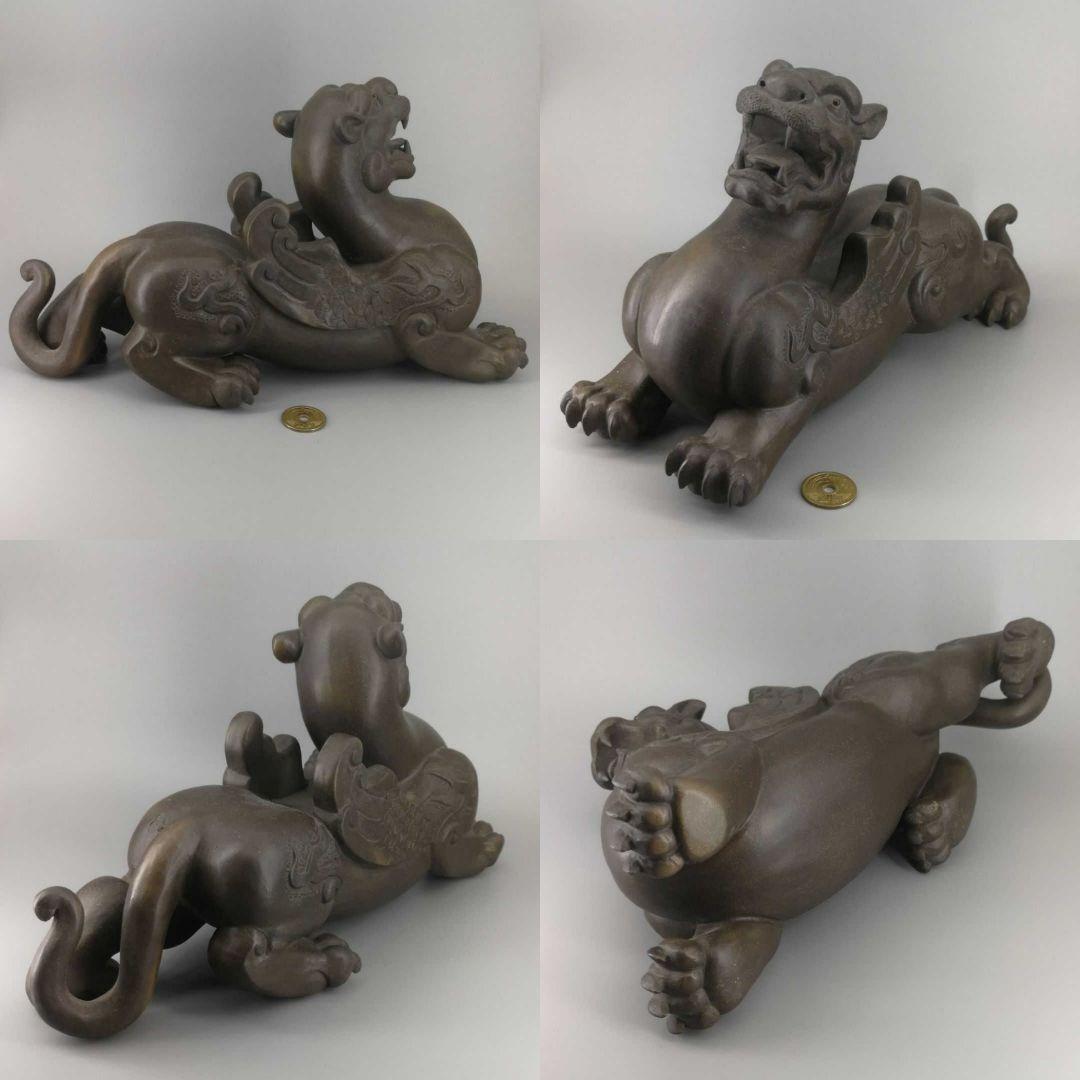 陶芸作品「青龍白虎朱雀玄武風水四神セット」(整理番号:あ05)