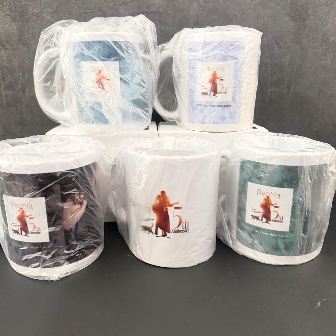 【新品】全5種　ReoNa 5th giftole マグカップ コップ