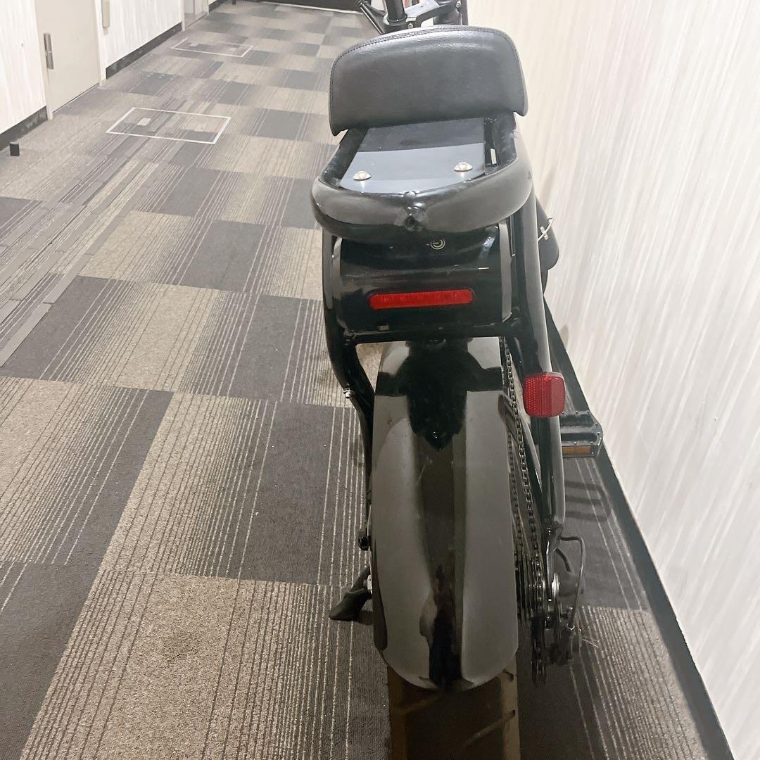 ロカフレーム　ROCKA FLAME 黒　ブラック　電動自転車　自転車　チャリ