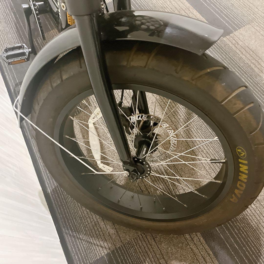 ロカフレーム　ROCKA FLAME 黒　ブラック　電動自転車　自転車　チャリ