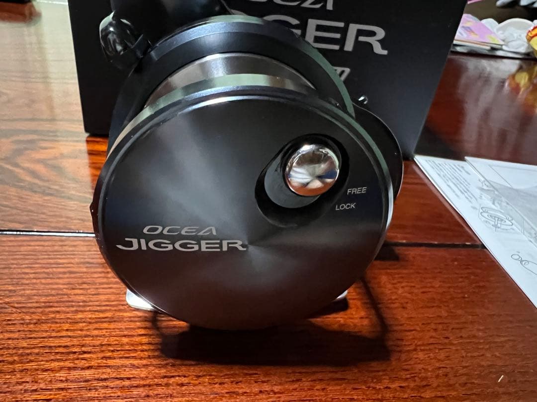 オシアジガーFカスタム2001NRHG左巻き 新品未使用