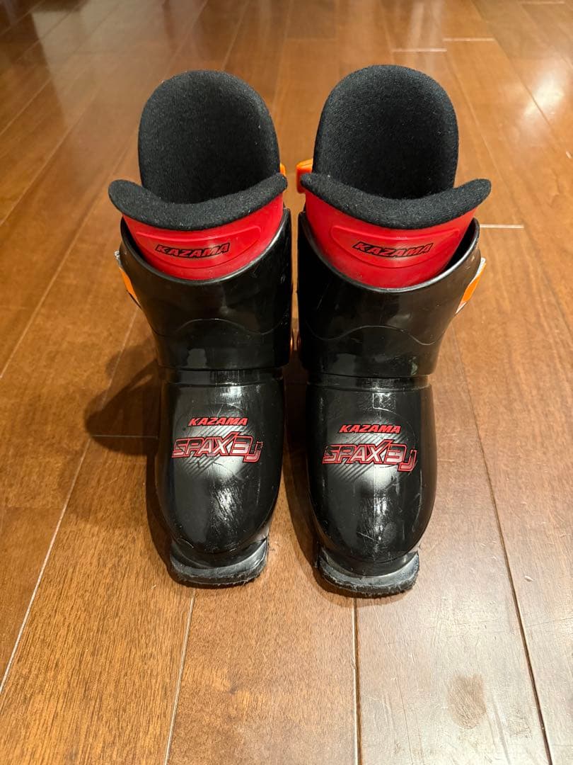 子供用スキーセット　板UFLEX STAR70とブーツ カザマSPAX 3J