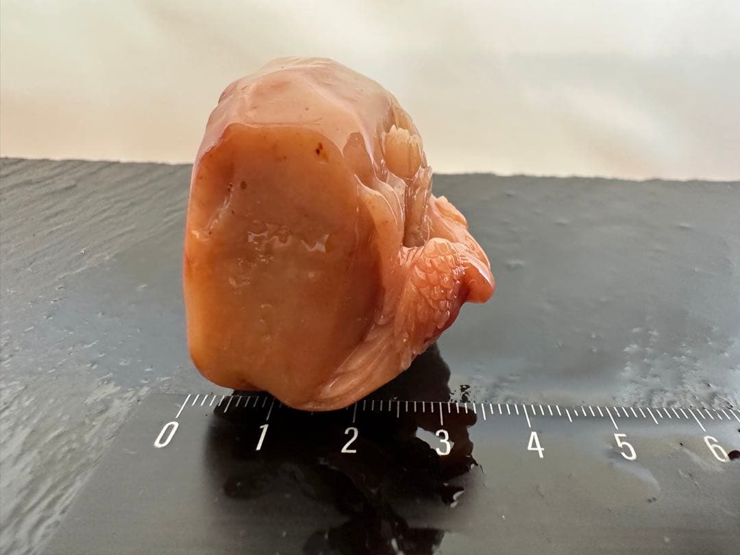 【喜鹊连枝】ラオス石　鳥　篆刻　印材 落款 遊印 雅号 書道