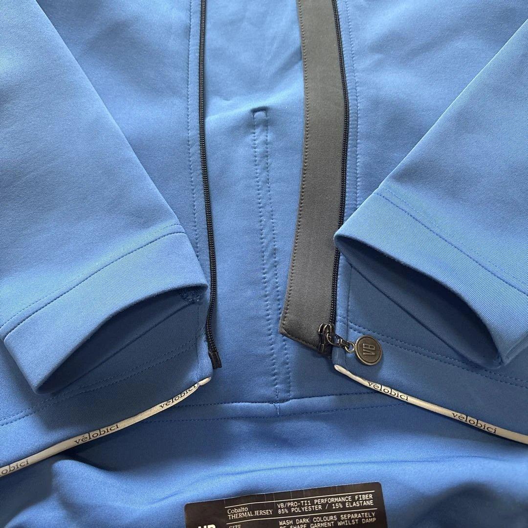 ヴェロビチコバルトサーマルジャージ &サーマルビブショーツ・ベース3点セット 5