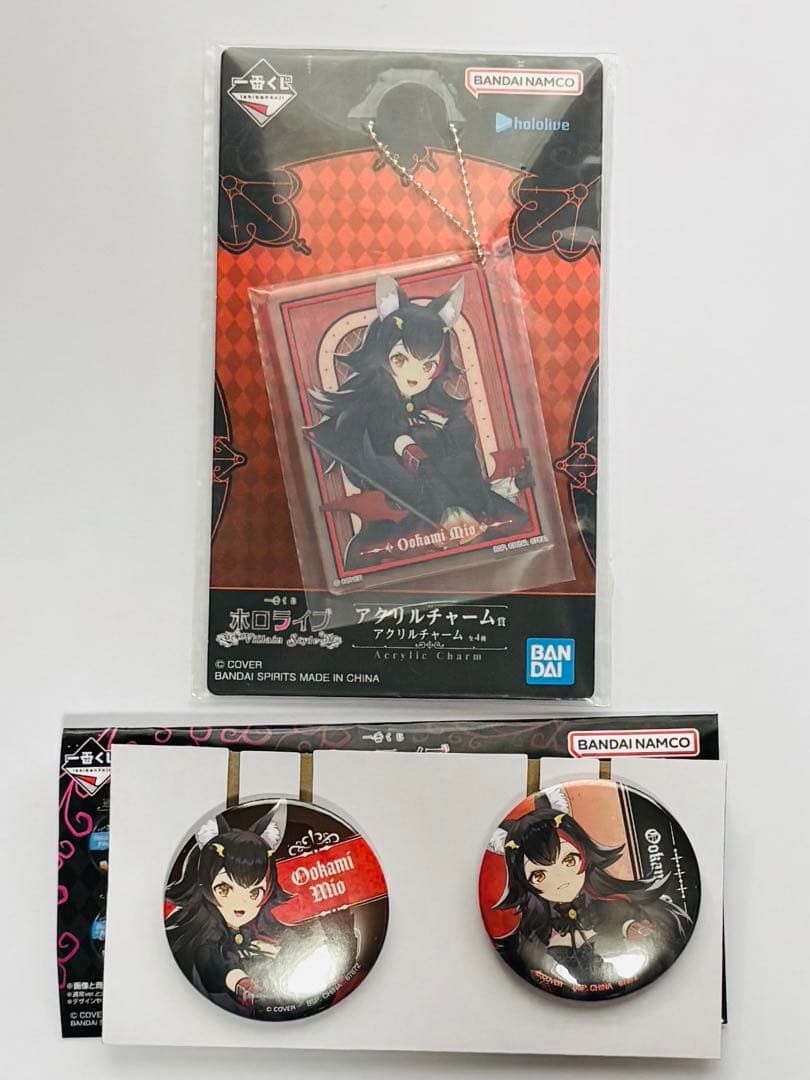 一番くじ ホロライブ 大神ミオ フィギュア 他 大神ミオ 5点セット