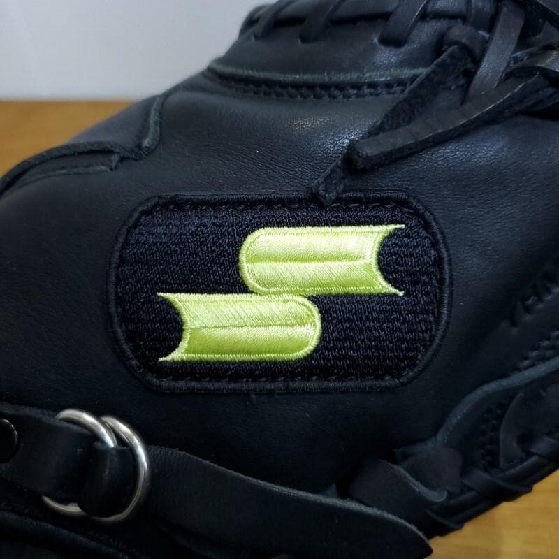 SSK 日本製 スーパーソフト 旧ラベル キャッチャーミット 軟式グローブ